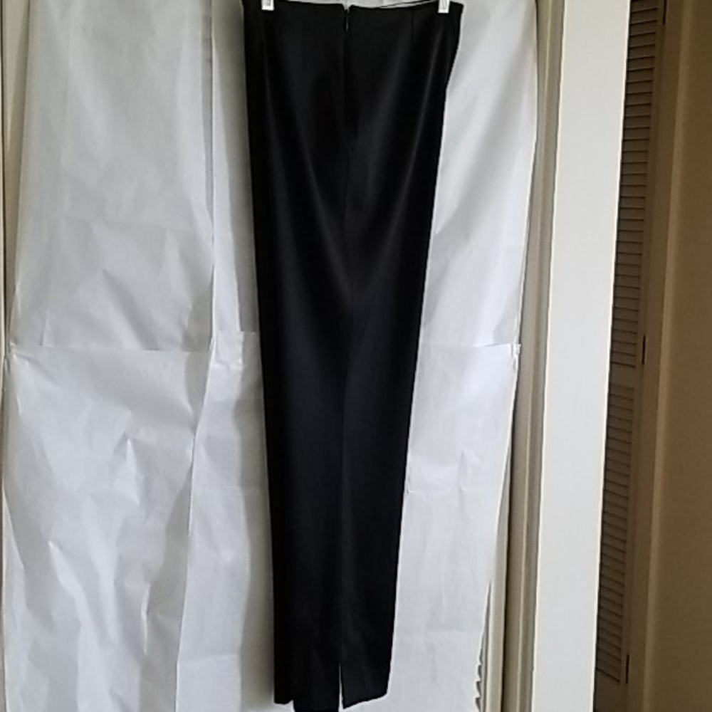 Black Satiny Long pant